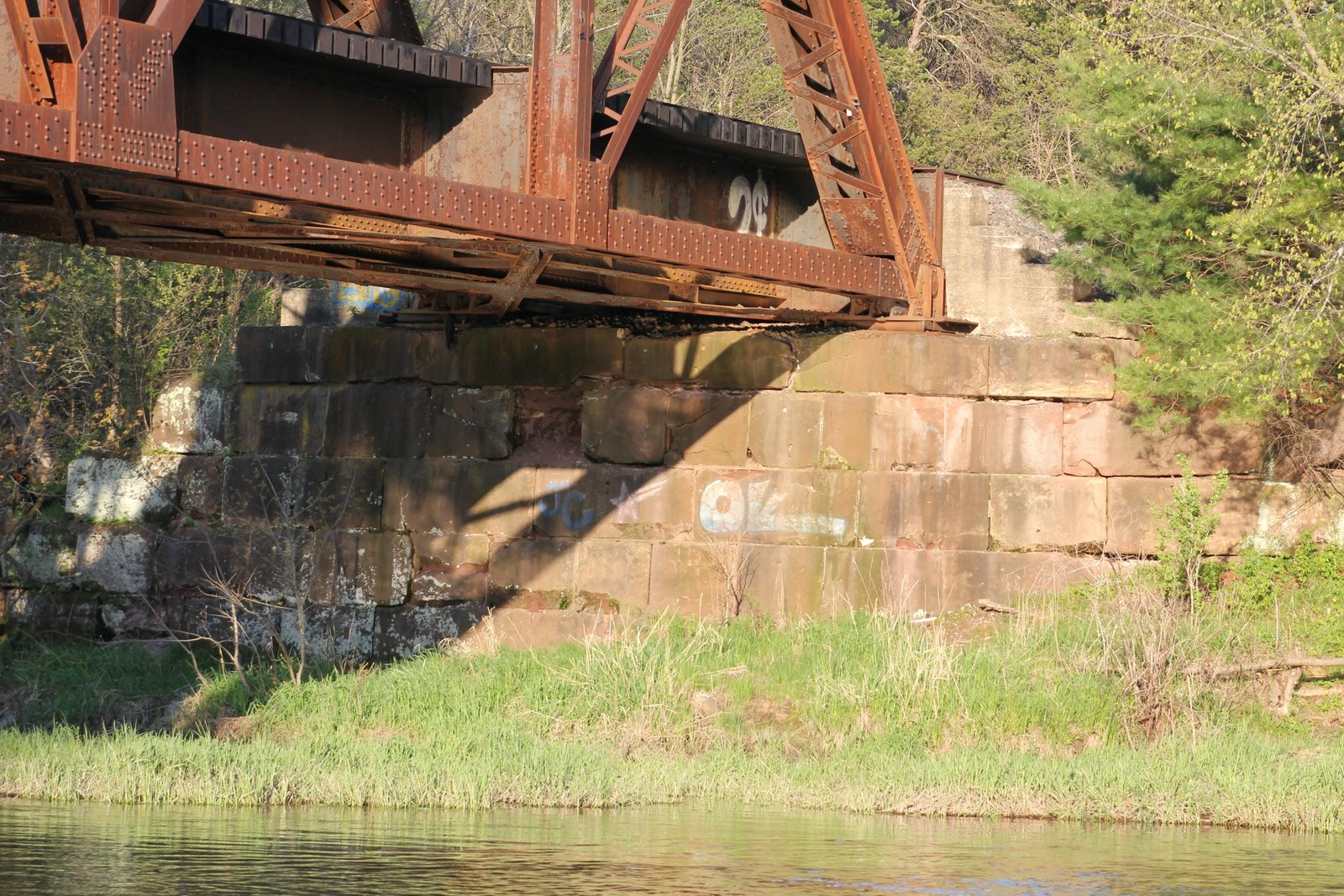 East abutment